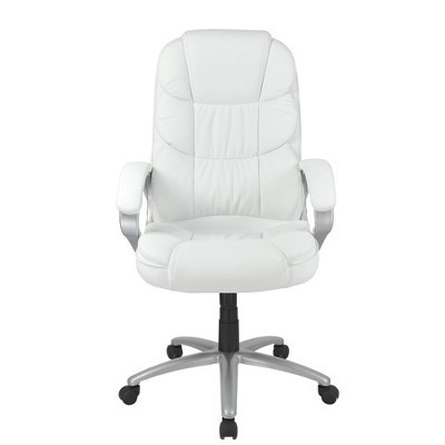 FDW Office Chair Computer High Back with Armrests Lumbar Support