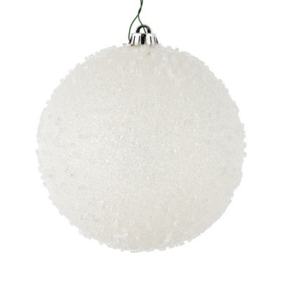 Vickerman Ice Ball Ornament