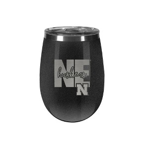 NCAA Nebraska Cornhuskers 10oz Onyx Wine Tumbler - 1 of 3
