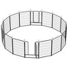 APRILSOUL 16 Panels Heavy Duty Metal Playpen with Self-Locking Gate, Pet Exercise Pen for Outdoor and Indoor, Exercise Pen for Large Dogs - 2 of 4