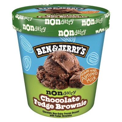 Ben & Jerry's Vegan Ice Cream Chocolate Fudge Brownie Frozen Dessert - 16oz