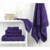 American Soft Linen Turkish Premium Quality 100% Cotton 6 Piece Towel Set, Soft Absorbent Quick Dry Bath Towels for Bathroom - 2 of 4