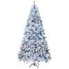 Karl Home Pre-lit Snow Flocked Christmas Tree - 2 of 3