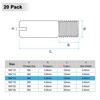 Unique Bargains 304 Stainless Steel Durable Multipurpose Precision Structure Mechanical Fasteners - 3 of 4
