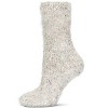 Memoi Women's Metallic Snowlight Slouch Multicolor Knit Sock - 4 of 4