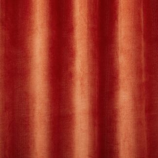 1pc 84"x54" Light Filtering Velvet Macrame Trim Window Curtain Panel