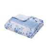 Floral Striped Duvet Cover Set Twin/Twin XL - 3 of 4