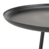 Delia Handle Side Table - Black/Gold - Safavieh. - 2 of 4
