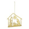 Metal Holy Family Cut Out Ornament (Set of 12) - 2 of 4