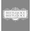 Beetlejuice Beetlejuice White Sign Logo Adult Crew Neck Short Sleeve Tee - 2 of 2
