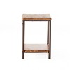 Ronan Rustic End Table - Rustic - Christopher Knight Home - image 3 of 4