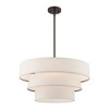 Livex Lighting Chandler 4 - Light Pendant in  English Bronze - 2 of 4