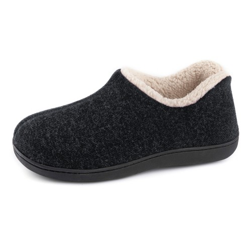 Rockdove Women's Teddy Fleece Closed Back Slipper : Target