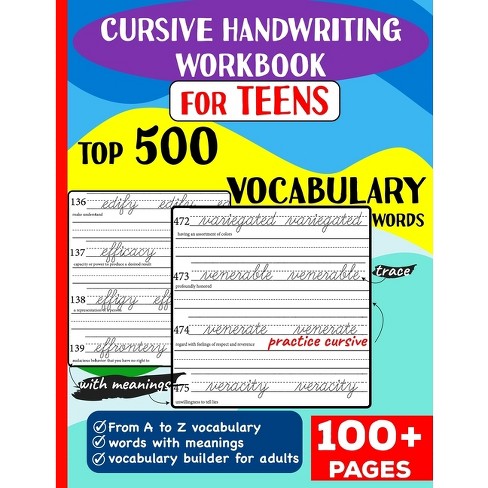 Handwriting Practice 3rd Grade - By Gusto (paperback) : Target