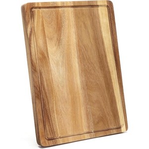 TackView Cutting Board, Bamboo Cutting Board with Juice Groove,  Knife Friendly Chopping Board,30*20*0.8in - 1 of 4