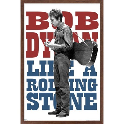 Trends International Bob Dylan - Standing Framed Wall Poster Prints ...