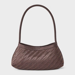 Woven Shoulder Bag - A New Day™ Brown : Target