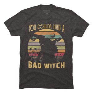 Men's Design By Humans Halloween Funny You Coulda Had Bad Witch By Ering T-Shirt - 1 of 4