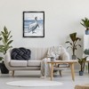 Stupell Industries Rustic Plank Pattern Pelican Black Framed Floater Canvas Wall Art - 2 of 4