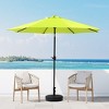WestinTrends 9 Ft Outdoor Patio Market Table Umbrella with Tilt and Crank - 2 of 4