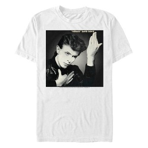 Men's David Bowie Heroes Cover Album T-Shirt - 1 of 3