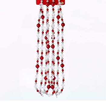 6'l Sullivans Pearl And Crystal Bead Garland, Multicolored Christmas  Garland : Target