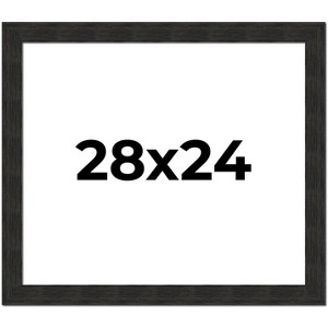 PosterPalooza | Contemporary Black Picture Frame - UV Acrylic, Backing Board, Hanging Hardware Included - 1 of 4
