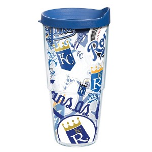 MLB Kansas City Royals Classic Tumbler with Lid - 24oz - 1 of 3