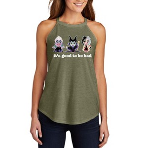 Women's - Disney - Its Good To Be Bad Graphic High Neck Tank - 1 of 3