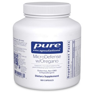 Pure Encapsulations MicroDefense with Oregano - Support for Healthy Gastrointestinal Tract Function and Balance - 1 of 4