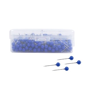 Unique Bargains Round Head Push Pins for Home Office Bulletin Board Crafts 500 Pcs - 1 of 4