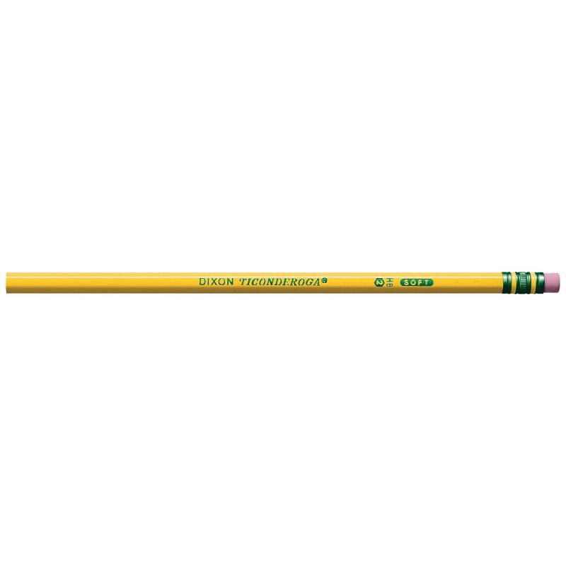 Ticonderoga 12pk #2 Wooden Pencils Yellow, 3 of 7