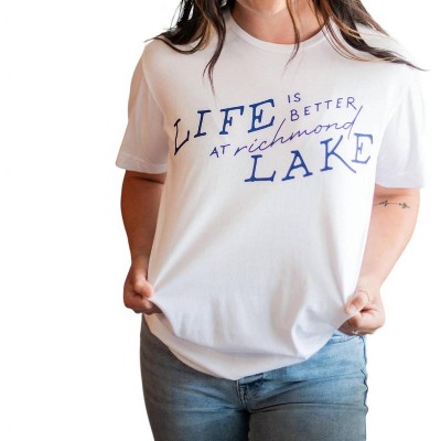 Women's Life is Better at Richmond Lake Tee - Gameday Social
