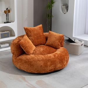 NicBex High Back Bean Bag Chair with 3 Pillows for Adults and Kids,Chenille Lazy Sofa for Living Room,Bedroom,Apartment - 1 of 4