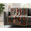 Southwest Pattern Throw – 50 x 60 Inch for Bedroom by Manual Woodworkers and Weavers - 3 of 3