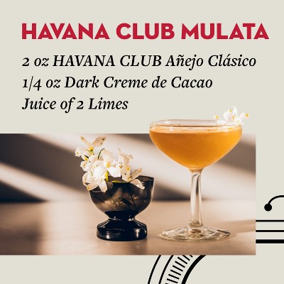 Havana Club Anejo Clásico Puerto Rican Rum - 750ml Bottle