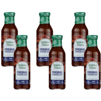 Walden Farms Original Barbecue Sauce - 6 pack, 12 fl