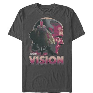 Men's Marvel Avengers: Infinity War Vision Portrait T-Shirt - 1 of 4