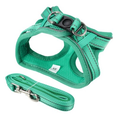Worthy Dog FOXY Sidekick Harness – Woodland Fox Vest, Sizes XXS To XXL, Blue & Orange, Reflective