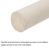 Unique Bargains Arts Crafts Garden Christmas Decoration Round Natural Wood Sticks 7 Pcs - 4 of 4