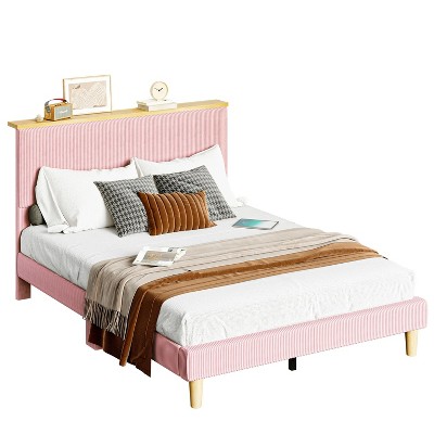 Bestier Queen Size Bed Frame with Headboard