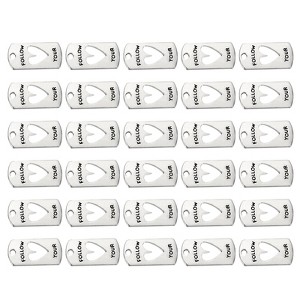 Unique Bargains Metal Bulk Elegant DIY Crafts Jewelry Making Word Pendant 30 Pcs - 1 of 4