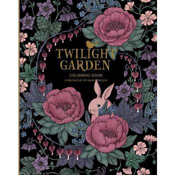 Twilight Garden Coloring Book - (Hardcover)