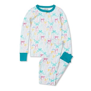 Lands' End Kids Pattern Snug Fit Pajama Set - 1 of 2