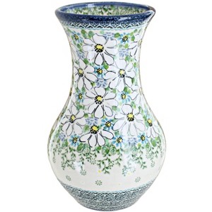 Blue Rose Polish Pottery W04 Galia Vase - 1 of 1