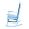 RUVALINO Infant Seats Kids' Chairs Comfortable Furniture for Bedroom and Playroom Decor, Functional and Fashionable Furniture, Blue,32.9”*24.5”*42.25" - 3 of 4