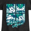 Girls' - Disney - Plaid Minnie Mouse Fitted Short Sleeve Graphic T-Shirt - 2 of 4