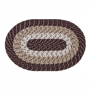 Country Stripe Collection 100% Polypropylene Reversible Indoor Area Utility Rug - Better Trends - 1 of 4