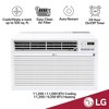 LG Electronics 11,200 BTU 230V Through the Wall Air Conditioner LT1237HNR: Wall AC Unit, 300-500 sq. ft., Electronic Controls - 3 of 4