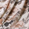 50"x70" Oversized Lucinda Plush Throw Blanket Neutral - VCNY Home: Cozy Year-Round Floral Pattern, Machine Washable - 2 of 3